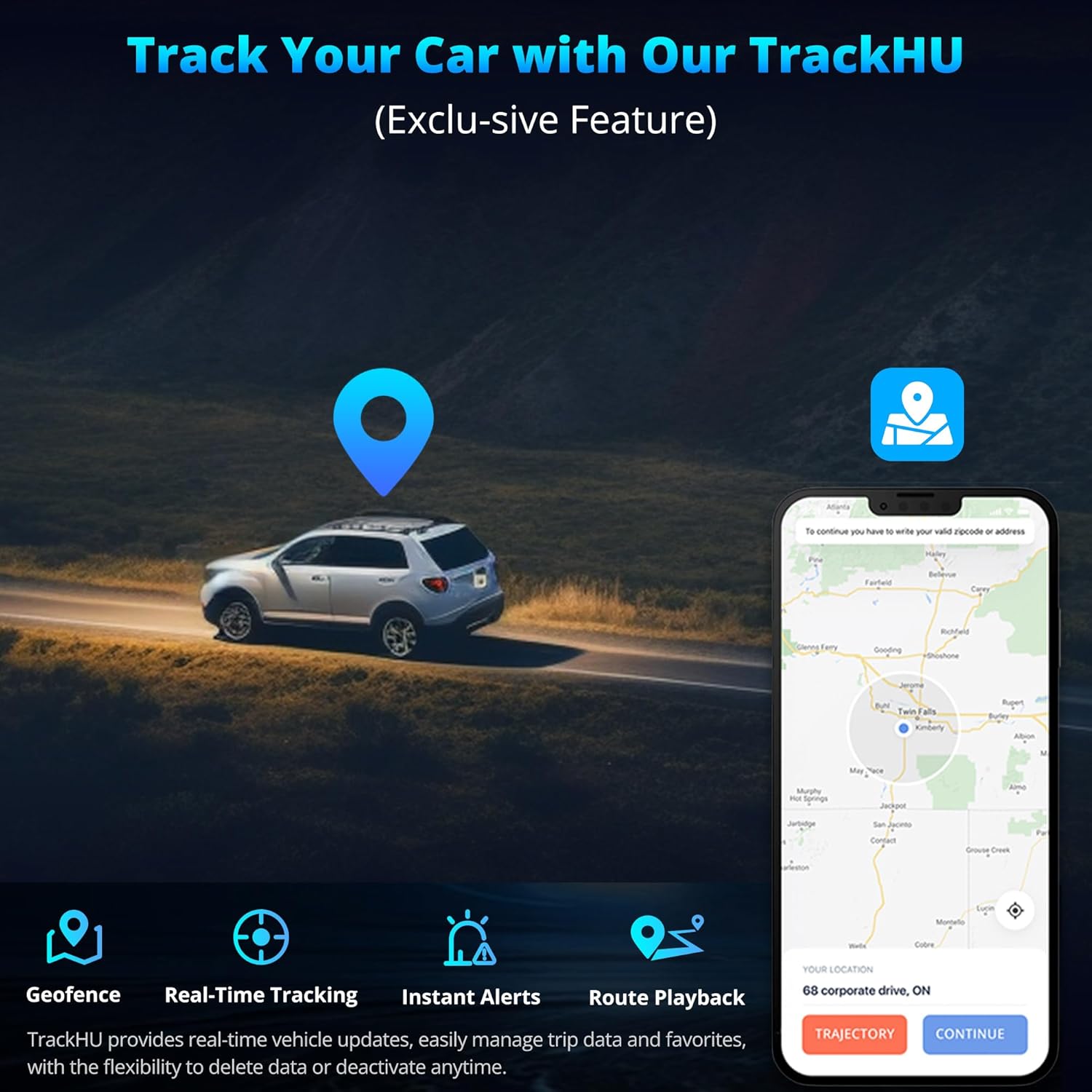 A5L Android Radio 7 Double Din Car Stereo with Backup Camera&DVR Dash Cam, Wireless CarPlay and Android Auto, WiFi/Bluetooth/USB Tethering, DSP/FM/AM/SWC, 2G 32G Touchscreen Car Radio